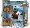 Life is better at the beach. Deb