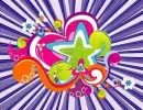 cute star background