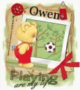 Playing are my Life Owen