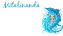 blue mermaid in water siggie