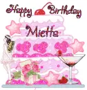 Happy Birthday ~ Mietta