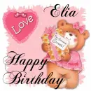 Happy Birthday ~ Elia