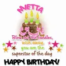 Happy Birthday  Mietta
