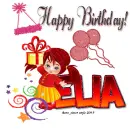 Elia - Happy Birthday - Gift - Girl