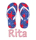 Flip-Flops For Fourth - Rita