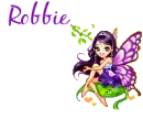 cute fairy with text