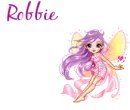 cute fairy with text