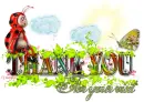 Thanks 4 your visit Ladybugs