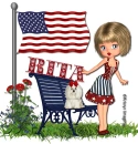 Forth of July cutie- Rita
