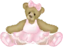 pink ballerina bear