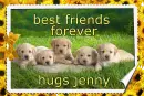 BEST FRIENDS FOREVER - HUGS JENNY