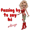 aliraza - Passing by to say hi