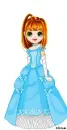 Blue doll