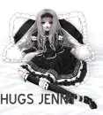 Gothic lollita doll-Hugs Jenny