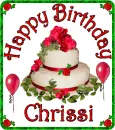 Happy Birthday - Chrissi