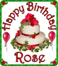 Happy Birthday - Rose