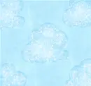 Blue clouds - background