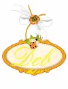 Deb -Cute Lady Bug Tag