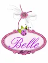 Belle -Lady Bug Tag