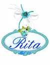 Rita -Lady Bug Tag