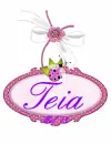Teia -Lady Bug Tag