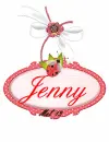 Jenny -Lady Bug Tag