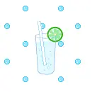 Summer lemonade pattern