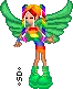 Rainbowed Angel