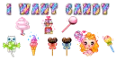 I want candy