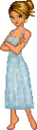 Bed Time Doll- Blue Night-gown