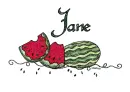 Summer watermelon - Jane