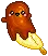 Chocolate banana kawaii