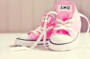 Cute Pink Converse Sneakers!