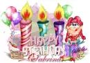 Happy Birthday-Sabrina