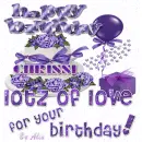 Happy birth day Chrissi