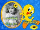 somebody loves you - hugs jenny