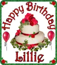 Happy Birthday - Lillie - fg