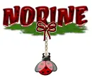Norine-Ladybug Nametag