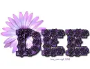 Dee - Purple Flowers 