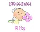 Blossoms and Blessings - Rita