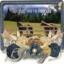 Glad we're friends- Jenny