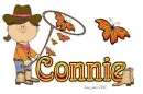 Connie - Cowgirl - Butterflies