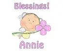 Blossoms and Blessings - Annie