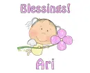 Blossoms and Blessings - Ari