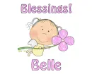 Blossoms and Blessings - Belle
