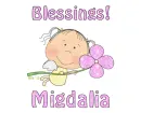 Blossoms and Blessings - Migdalia
