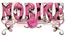 Norine-Pink rock hearts