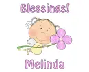 Blossoms and Blessings - Melinda