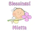 Blossoms and Blessings - Mietta