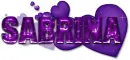 Sabrina-Purple Hearts